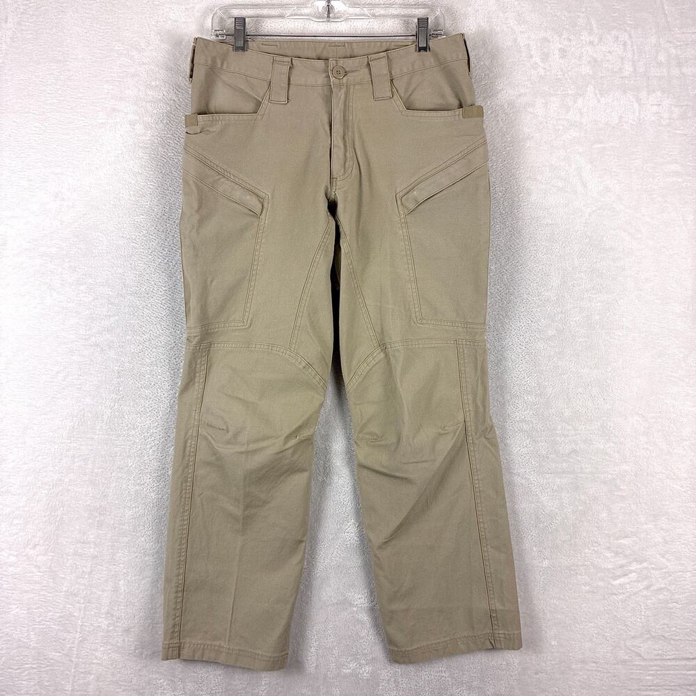 Massif Cargo Pants Mens 32S (33) Beige Arc Tactical Military Operator Outdoors